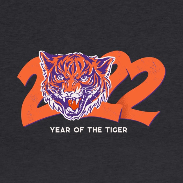 2022 Year of the Tiger // Tiger Football by SLAG_Creative